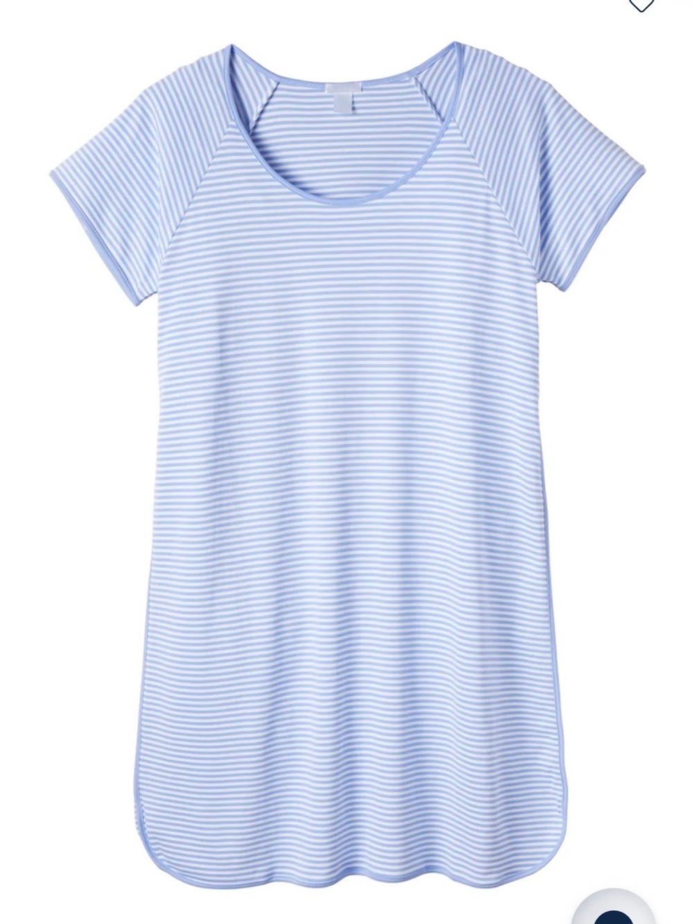 LAKE Pima Nightgown in Hydrangea M